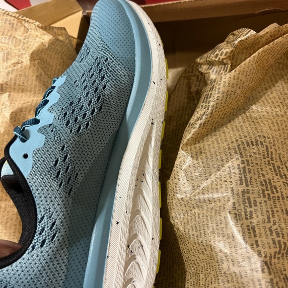 Women's Kleen Brand Athletic Shoes in Blue and Yellow - Picture 2 of 4